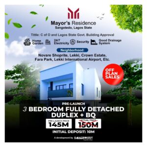 Own a Premium Home at Mayor’s Residence, Sangotedo – Pre-Launch Offer Now Available