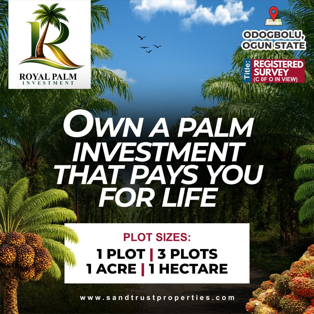 Own a palm Investment that pays you for Life